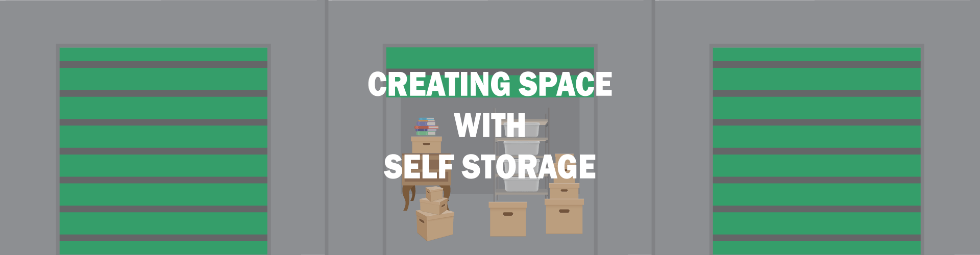 create space with Available Self Storage